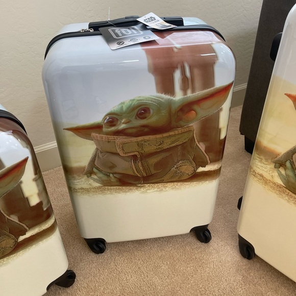 Disney Bags Ful Disney Star Wars Baby Yoda Mandalorian Luggage Set